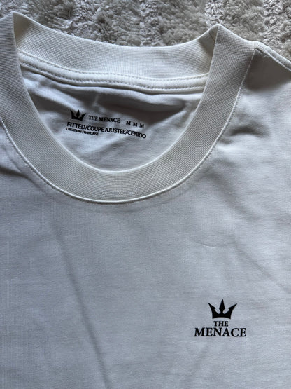 T-SHIRT THE MENACE WHITE